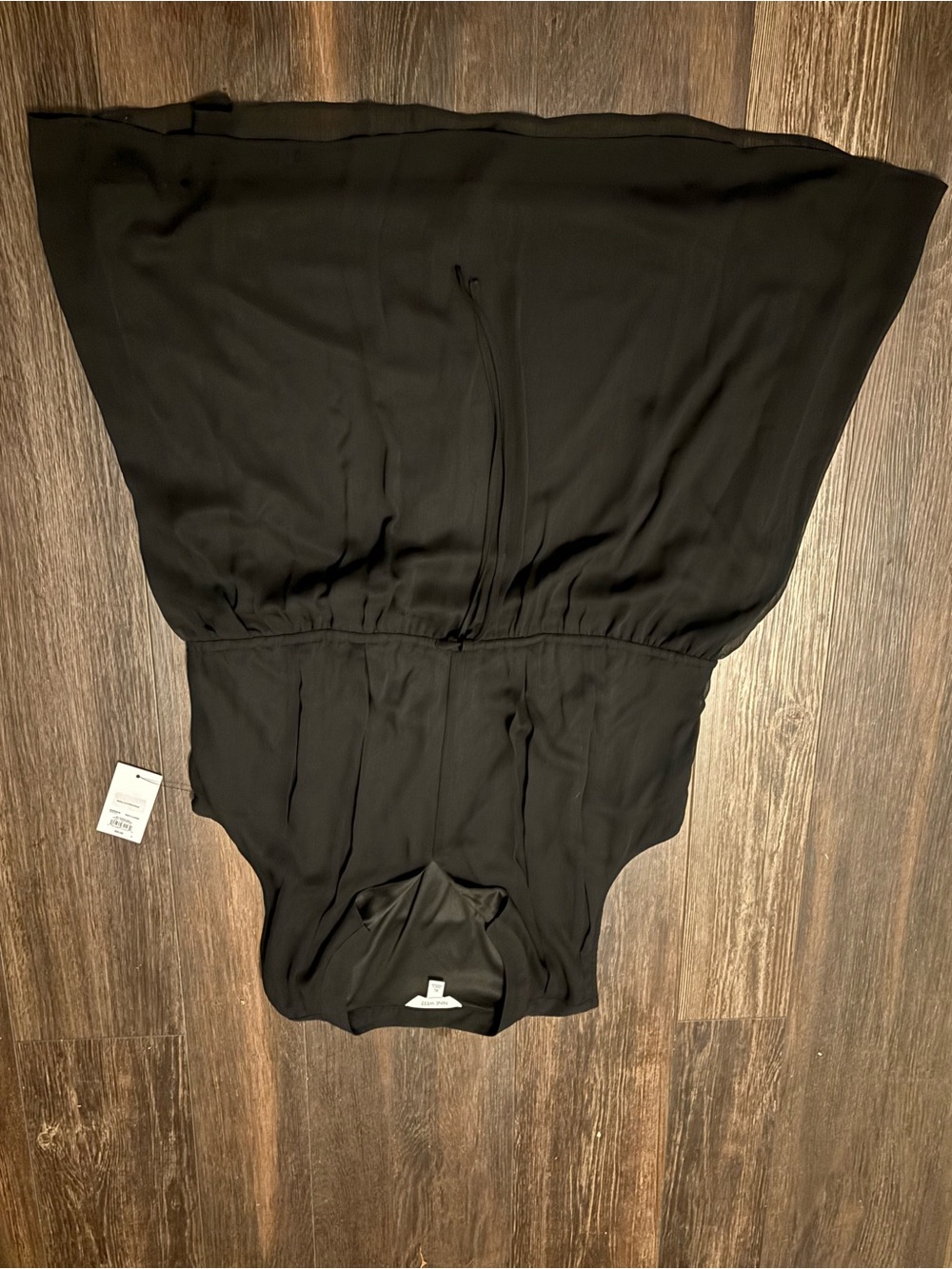 Nine West Black Strapless Romper Chemise